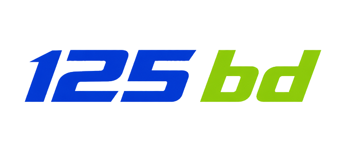 125 bd বাংলাদেশের গেমিং লোগো